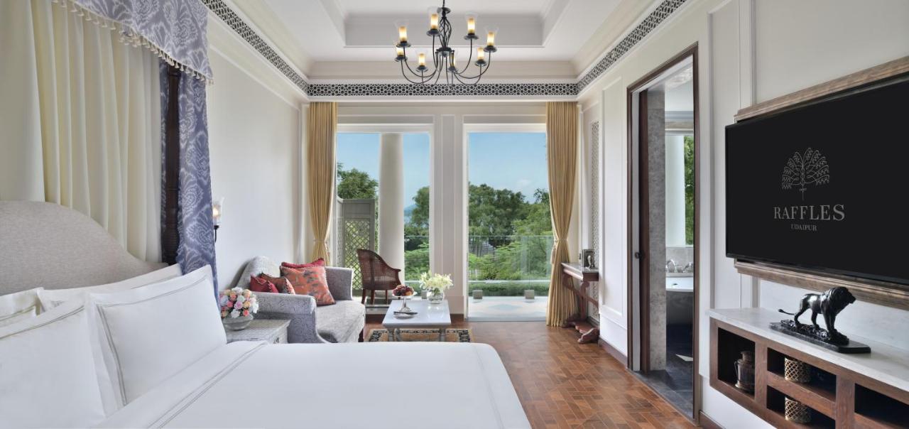 Raffles Udaipur Hotel Bagian luar foto